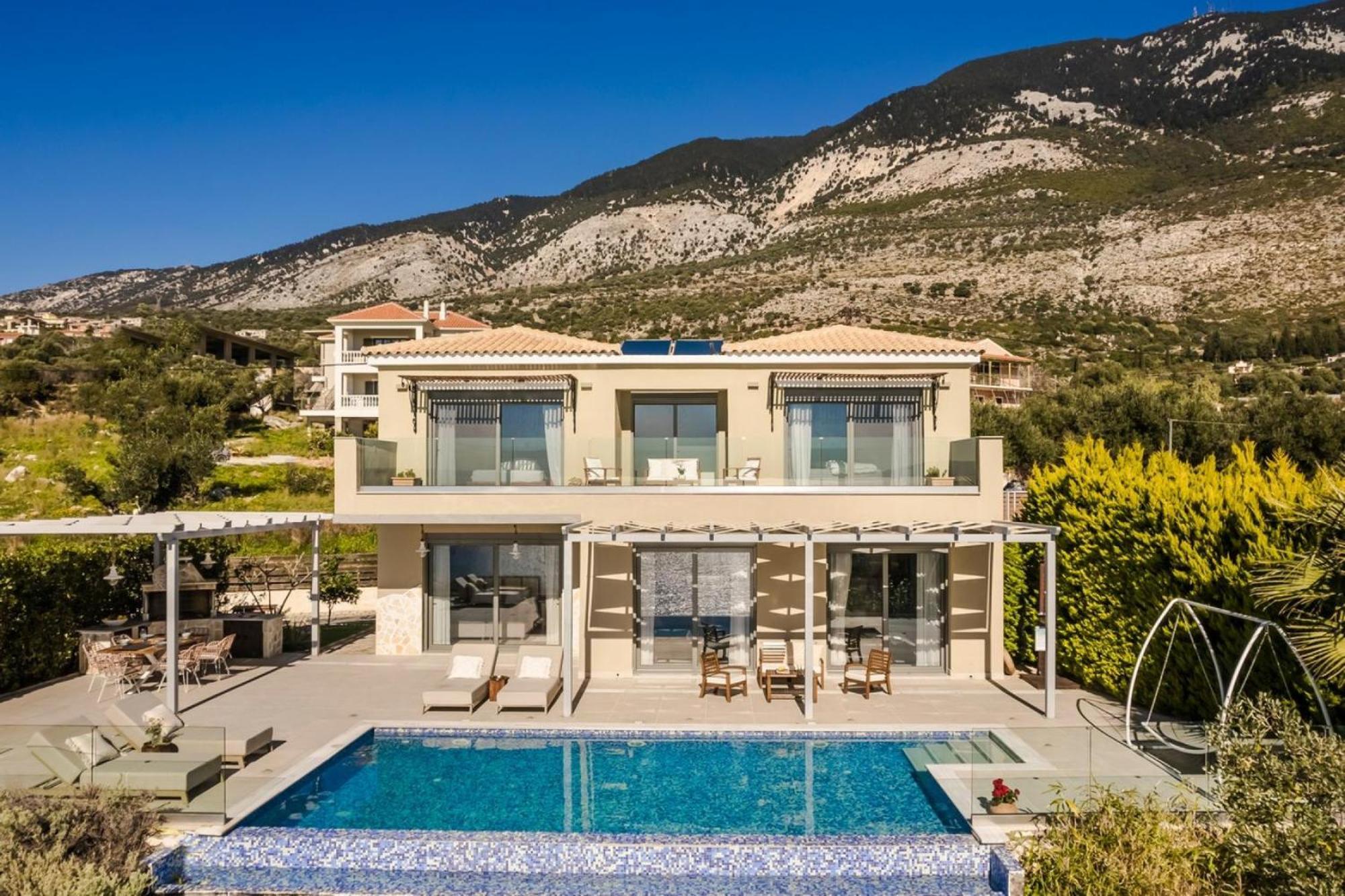 My Villa Kefalonia Lourdas Beach Lourdata  Bagian luar foto
